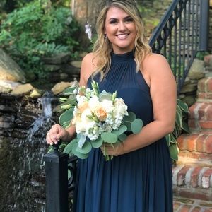 Bridesmaids Dress-Navy. Never been worn